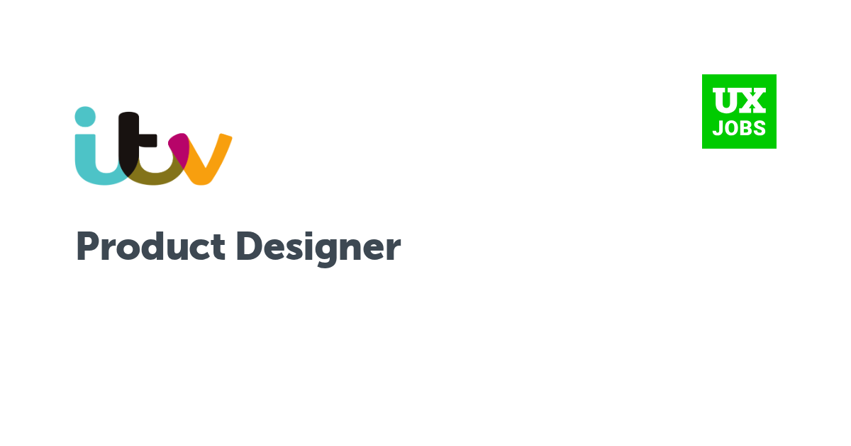 Facebook card for Product Designer at ITV