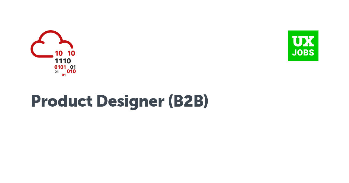 Facebook card for Product Designer (B2B) at TryHackMe
