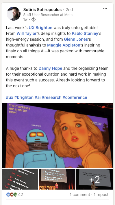 Sotiris Sotiropoulos on Linkedin