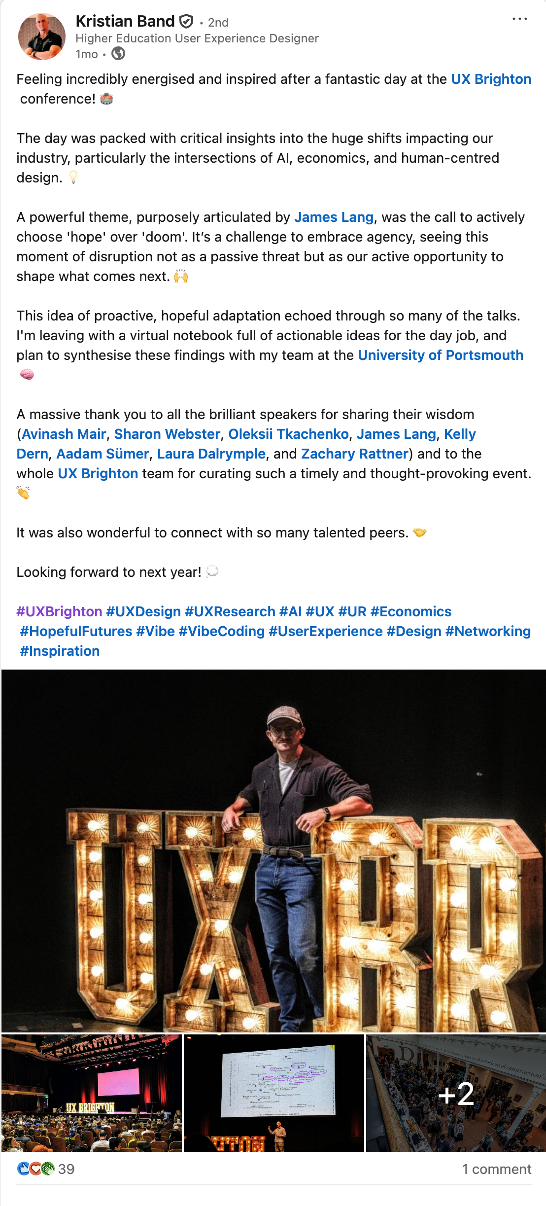 University of Portsmouth on Linkedin